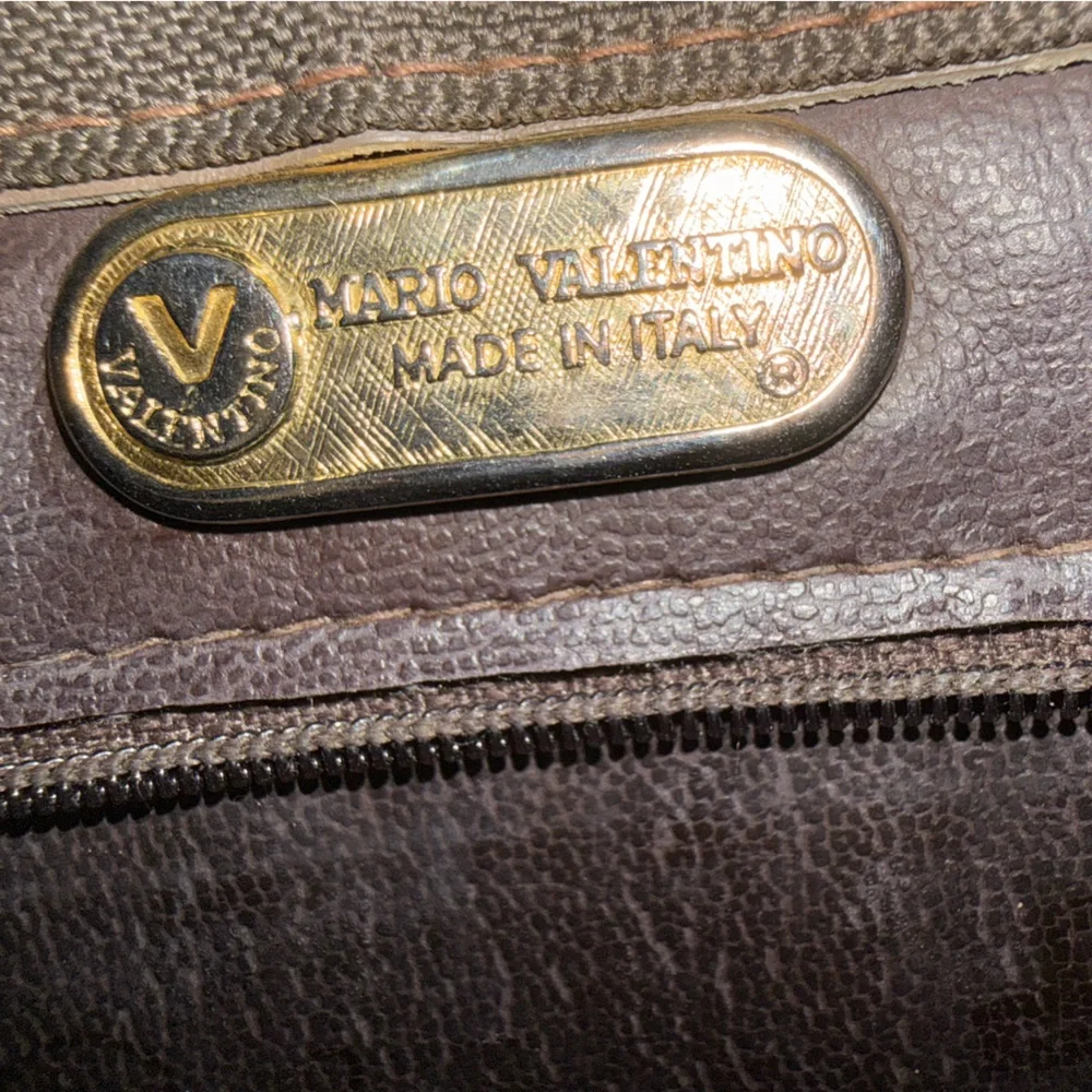 Brown Monogram Valentino Clutch - Picture 9 of 11